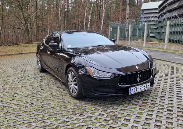 Maserati Ghibli cena 109000 przebieg: 134000, rok produkcji 2014 z Kraków małe 466